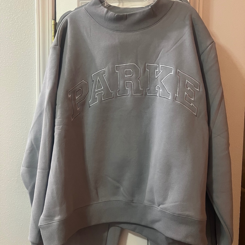 Parke Stone- Mock neck sweat set